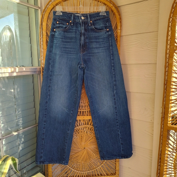 MOTHER Superior The Half Pipe Ankle Jeans in Did you bring me anything? Size 25 - Picture 3 of 9
